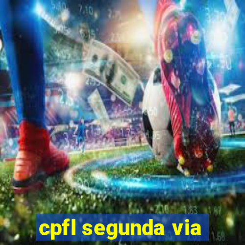 cpfl segunda via