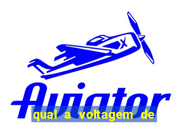 qual a voltagem de santos sp