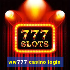 ww777 casino login