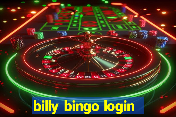 billy bingo login