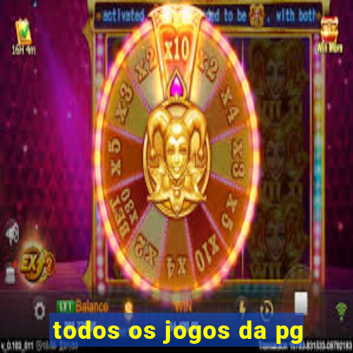 todos os jogos da pg