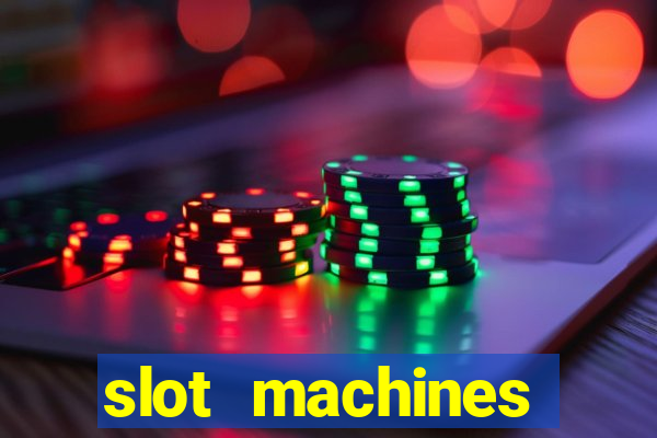 slot machines online casino