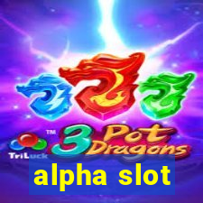 alpha slot