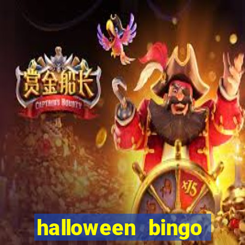 halloween bingo card generator