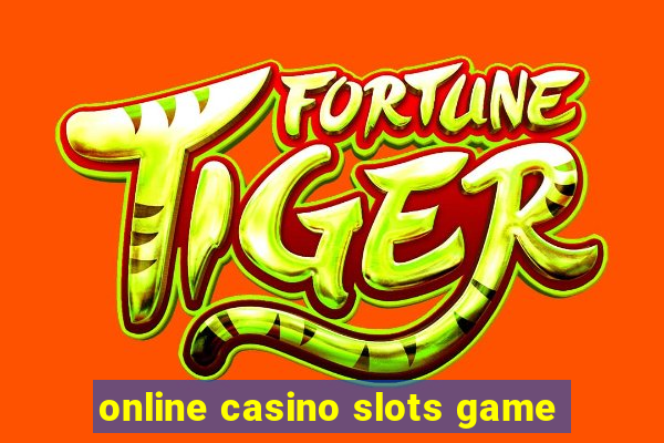 online casino slots game