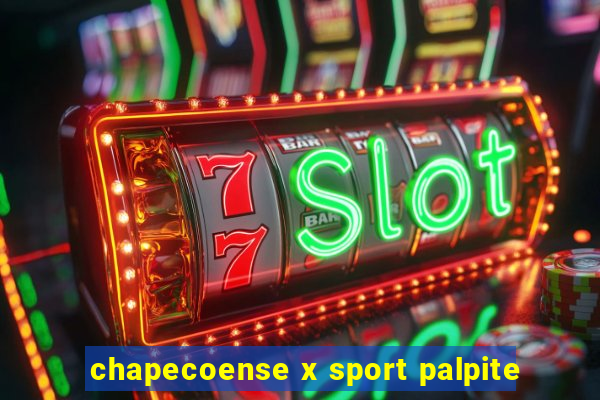 chapecoense x sport palpite