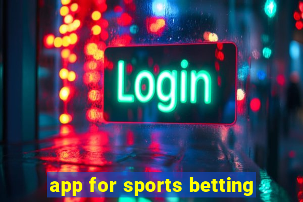 app for sports betting