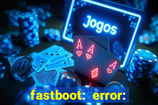 fastboot: error: failed to identify current slot