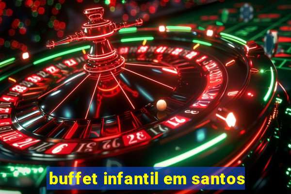 buffet infantil em santos