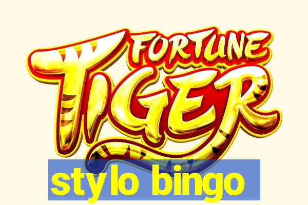 stylo bingo