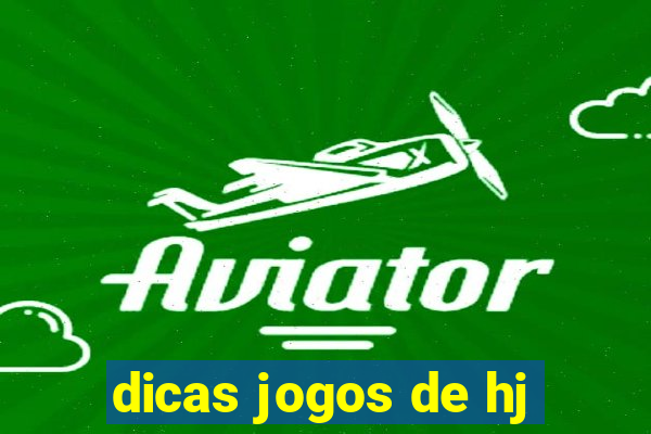 dicas jogos de hj