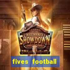 fives football court size