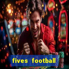 fives football court size