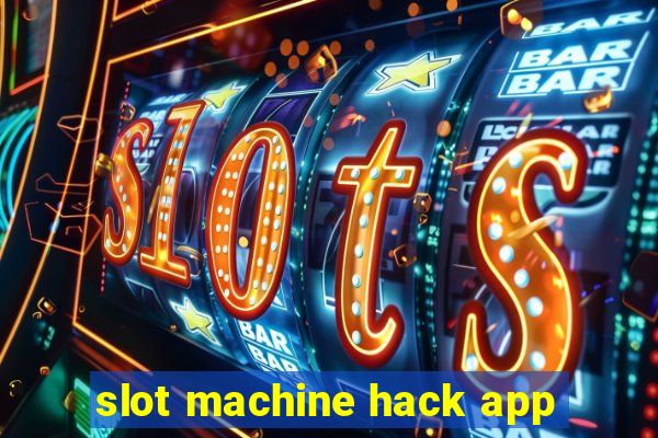 slot machine hack app