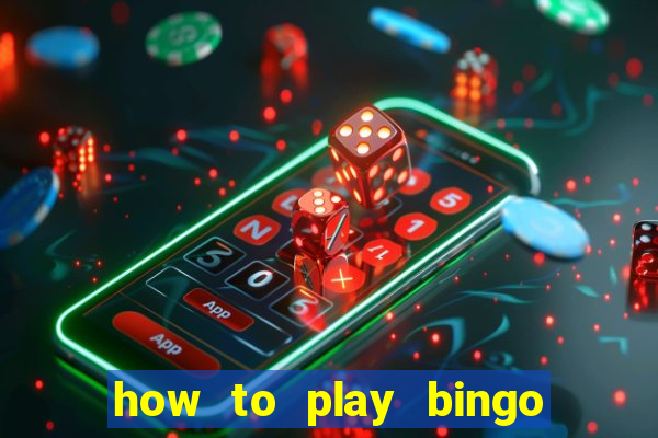 how to play bingo bonus scratch card