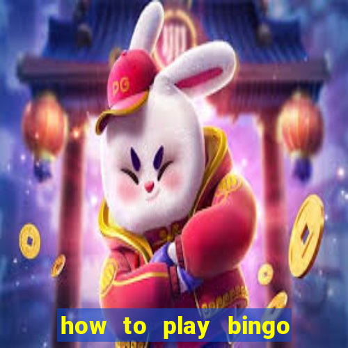 how to play bingo bonus scratch card