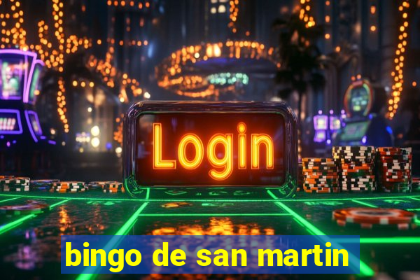 bingo de san martin