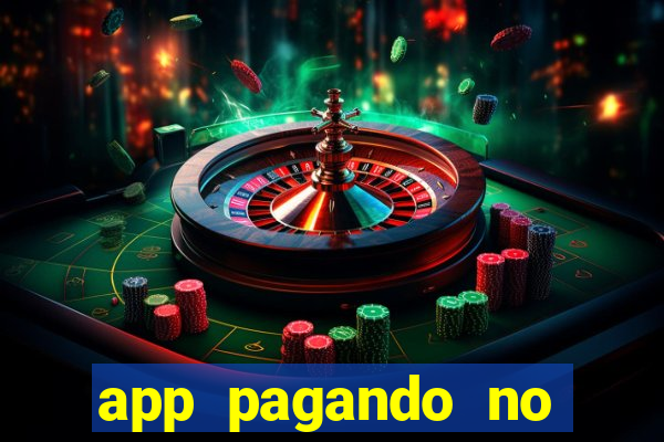 app pagando no cadastro via pix