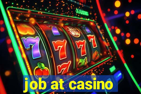 job at casino