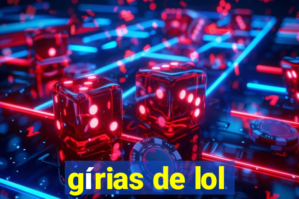 gírias de lol