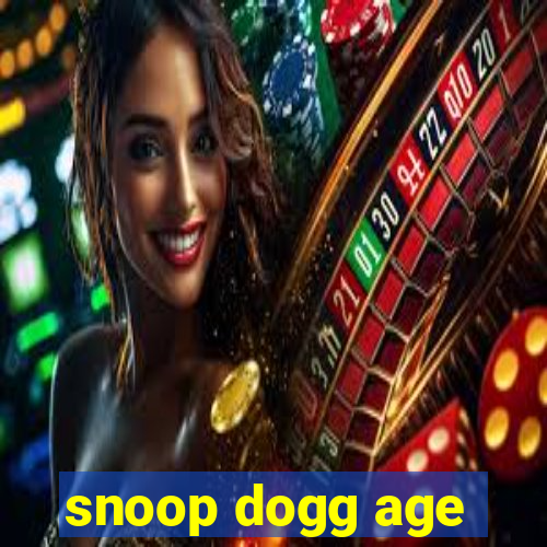 snoop dogg age