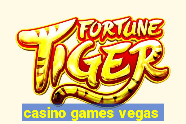 casino games vegas