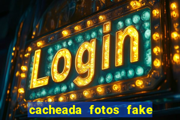 cacheada fotos fake no espelho