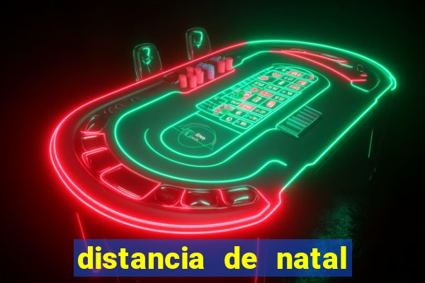 distancia de natal a porto de galinhas