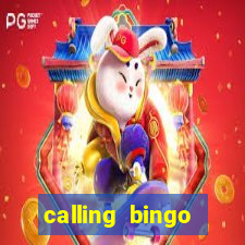 calling bingo numbers out