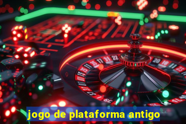 jogo de plataforma antigo