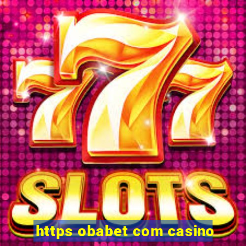 https obabet com casino