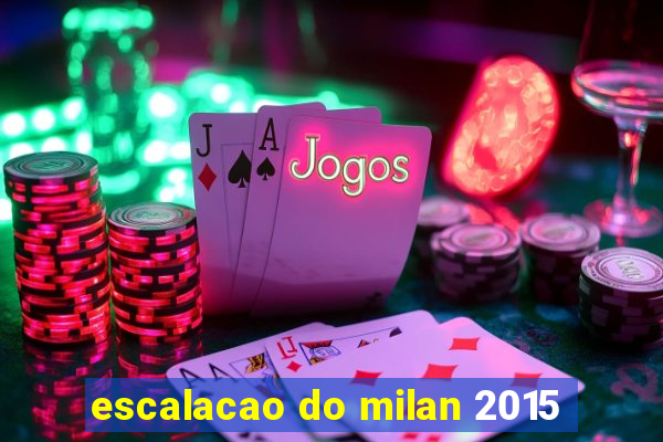 escalacao do milan 2015