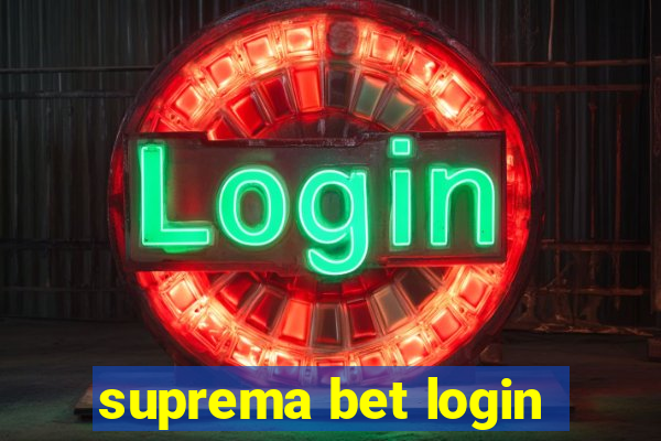 suprema bet login