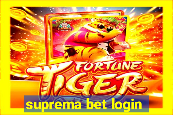 suprema bet login