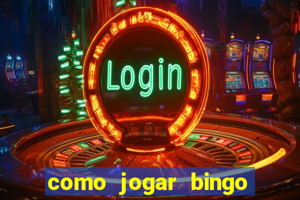 como jogar bingo no celular