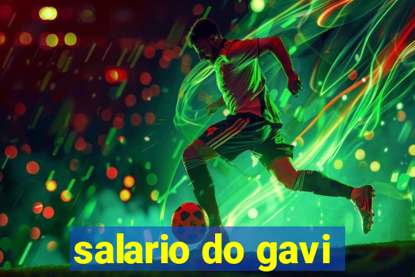 salario do gavi