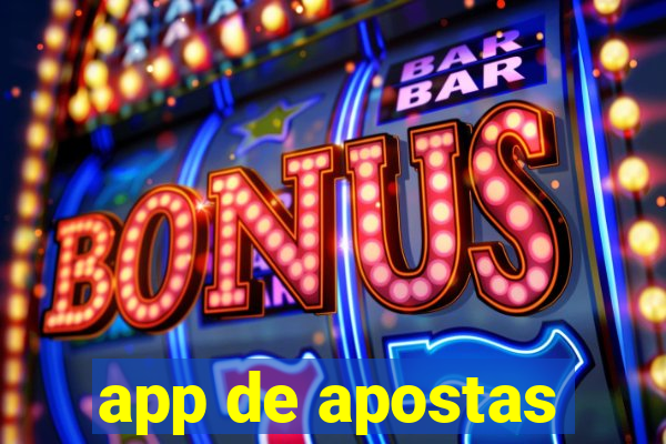 app de apostas