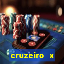 cruzeiro x fluminense palpite