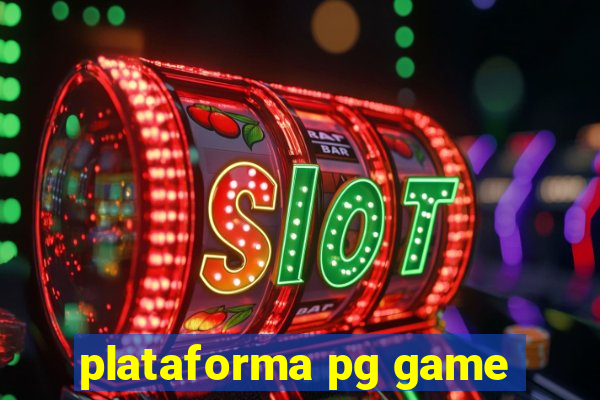 plataforma pg game