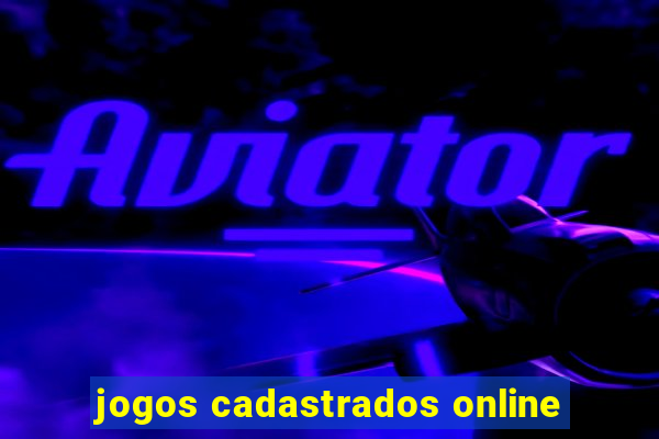 jogos cadastrados online