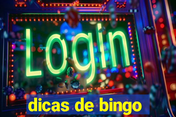 dicas de bingo