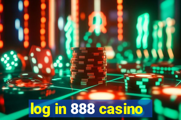 log in 888 casino