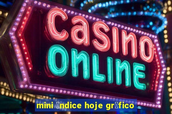 mini 铆ndice hoje gr谩fico