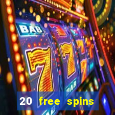 20 free spins casino room