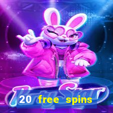 20 free spins casino room