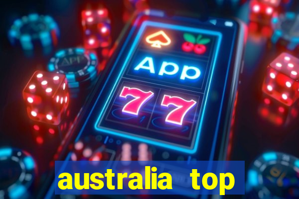 australia top online casino