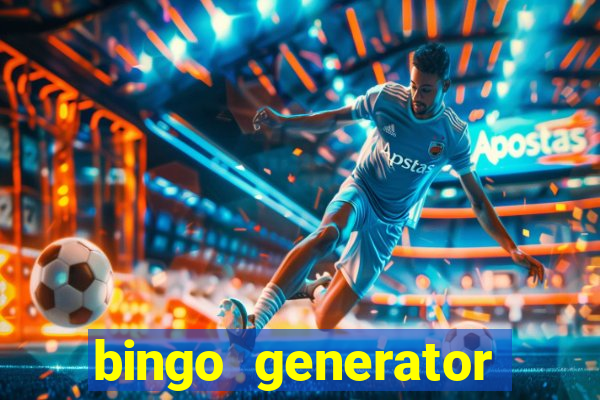 bingo generator with images