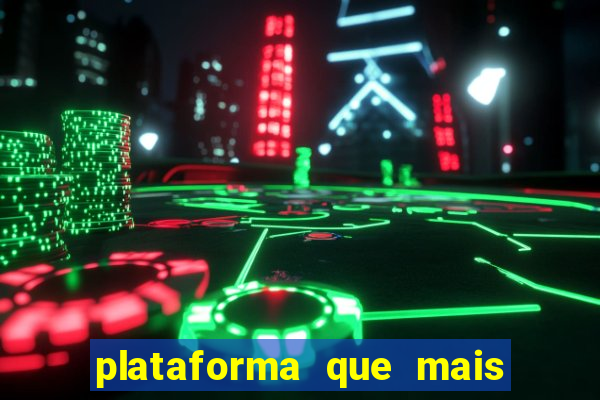 plataforma que mais paga slots