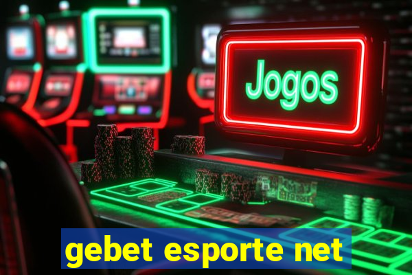 gebet esporte net