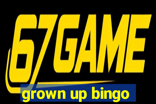 grown up bingo